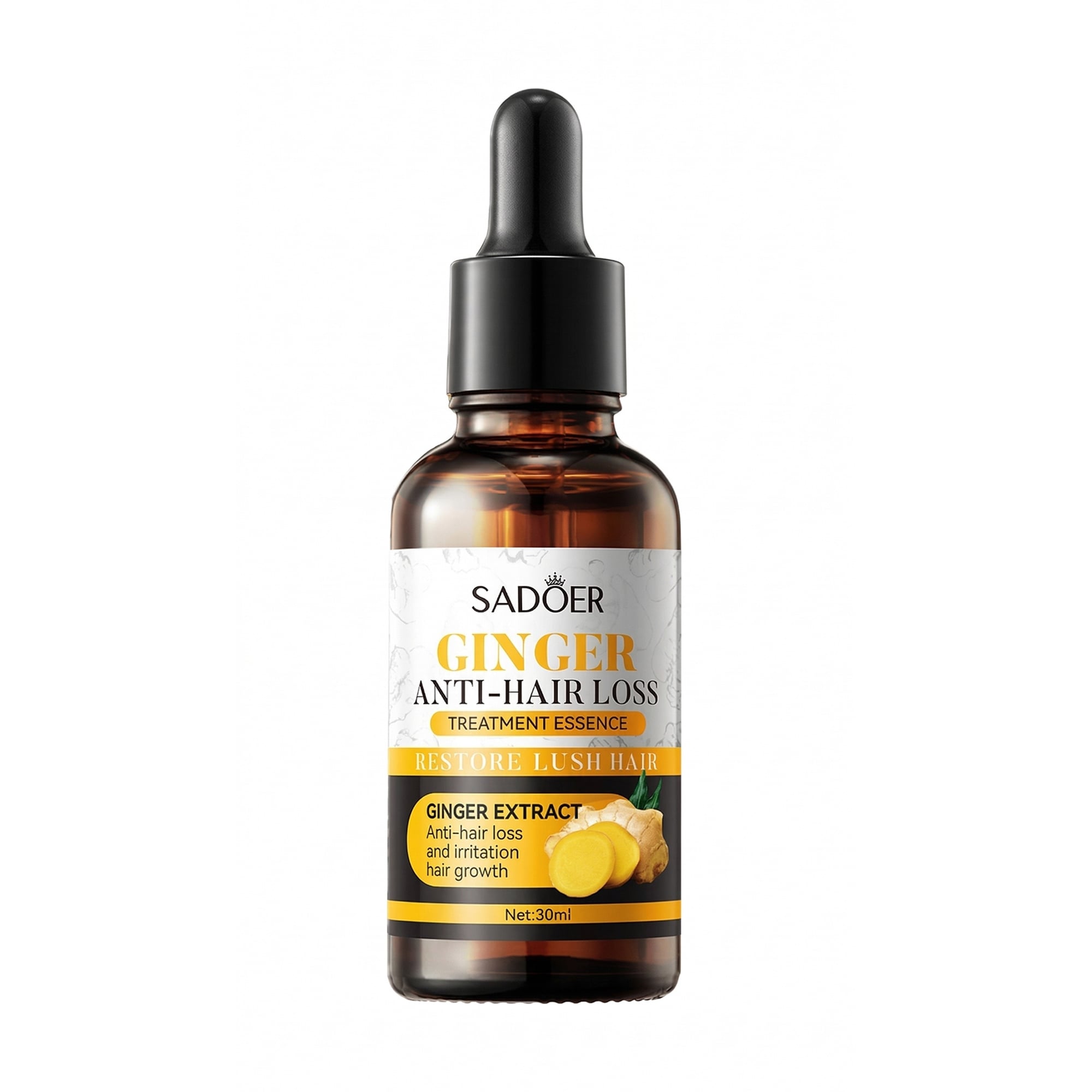 Сироватка Sadoer Ginger Hair Essence Hair Growth Serum для зростання волосся, 30 мл